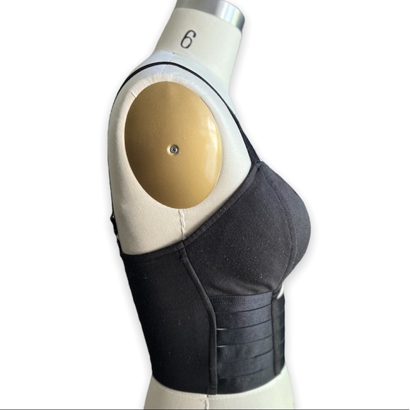 Charlotte Russe Bandage Bustier Top - Picture 3 of 4